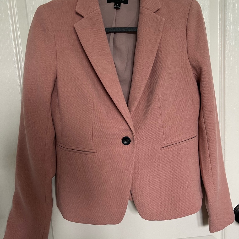 Ann Taylor Dusty Rose Blazer